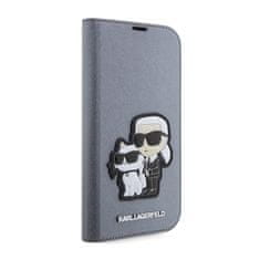 Karl Lagerfeld Karl Lagerfeld Booktype Nft Saffiano Karl & Choupette - Kryt Na Iphone 14 Pro