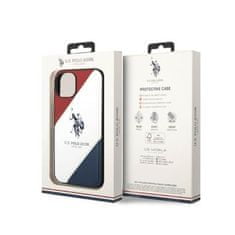 US Polo Us Polo Assn Tricolor Embossed - Iphone 14 Pouzdro (Bílá)