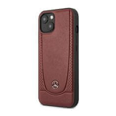 MERCEDES Mercedes Leather Urban Line - Kryt Na Iphone 14 Plus (Červený)