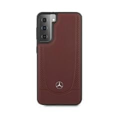 MERCEDES Mercedes Leather Urban Line - Samsung Galaxy S21+ Pouzdro (Červená)