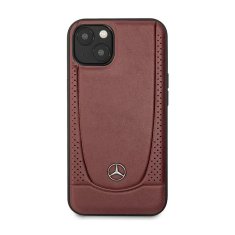 MERCEDES Mercedes Leather Urban Line - Kryt Na Iphone 14 Plus (Červený)