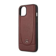 MERCEDES Mercedes Leather Urban Line - Kryt Na Iphone 14 Plus (Červený)