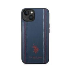 US Polo Us Polo Assn Leather Stitch - Kryt Na Iphone 14 Plus (Granátový)