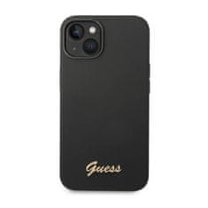 Guess Guess Silicone Vintage - Kryt Na Iphone 14 Plus (Černý)