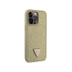 Guess Guess Rhinestone Triangle – Pouzdro Iphone 14 Pro Max (Zlaté)