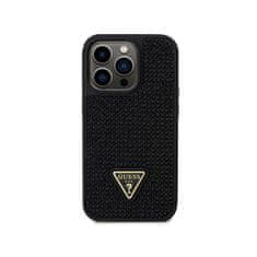Guess Guess Rhinestone Triangle - Kryt Na Iphone 14 Pro (Černý)