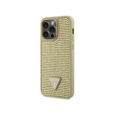 Guess Guess Rhinestone Triangle – Pouzdro Iphone 14 Pro Max (Zlaté)