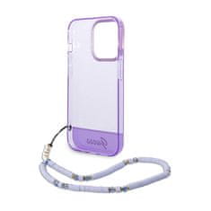 Guess Guess Translucent Pearl Strap - Kryt Na Iphone 14 Pro Max (Fialový)