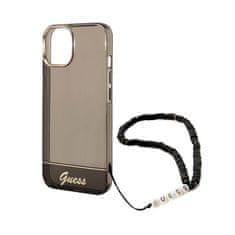 Guess Guess Translucent Pearl Strap - Kryt Na Iphone 14 (Černý)