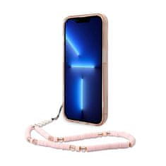 Guess Guess Translucent Pearl Strap - Kryt Na Iphone 14 Pro Max (Růžová)
