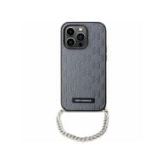 Karl Lagerfeld Karl Lagerfeld Saffiano Monogram Chain - Kryt Na Iphone 14 (Stříbrný)