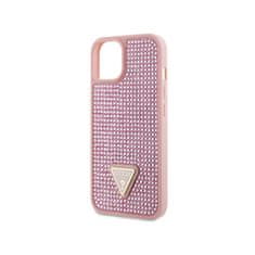 Guess Guess Rhinestone Triangle - Kryt Na Iphone 14 Plus (Růžová)