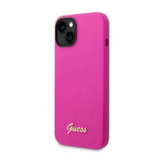 Guess Guess Silicone Vintage - Kryt Na Iphone 14 (Fuchsie)