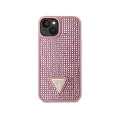 Guess Guess Rhinestone Triangle - Kryt Na Iphone 14 (Růžová)