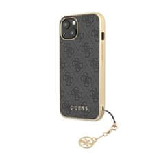 Guess Kolekce Guess 4G Charms – Pouzdro Na Iphone 14 (Šedé)