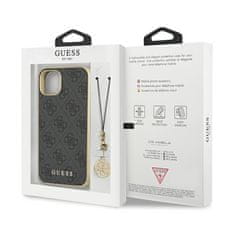 Guess Kolekce Guess 4G Charms – Pouzdro Na Iphone 14 (Šedé)