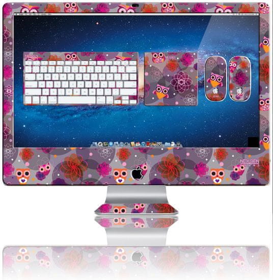 Inny Nexgen Skins - Sada Skinů Na Pouzdro S 3D Efektem Imac 27" (Owlettes 3D)