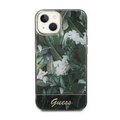 Guess Guess Jungle Case - Kryt Na Iphone 14 (Zelený)