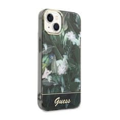 Guess Guess Jungle Case - Kryt Na Iphone 14 (Zelený)