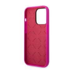 Guess Guess Silicone Vintage - Kryt Na Iphone 14 Pro (Fuchsie)