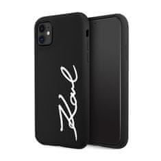 Karl Lagerfeld Karl Lagerfeld Silicone Signature - Kryt Na Iphone 11 (Černý)