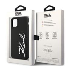 Karl Lagerfeld Karl Lagerfeld Silicone Signature - Kryt Na Iphone 11 (Černý)