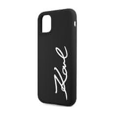 Karl Lagerfeld Karl Lagerfeld Silicone Signature - Kryt Na Iphone 11 (Černý)