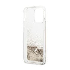 Guess Guess Liquid Glitter Charms – Pouzdro Iphone 13 Pro Max (Zlaté)