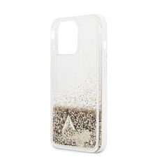 Guess Guess Liquid Glitter Charms – Pouzdro Iphone 13 Pro Max (Zlaté)