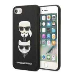 Karl Lagerfeld Karl Lagerfeld Saffiano Karl & Choupette Heads - Kryt Na Iphone 2022 / 2