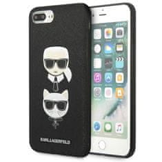 Karl Lagerfeld Karl Lagerfeld Saffiano Karl & Choupette Heads - Kryt Na Iphone 8 Plus / 7 Plu