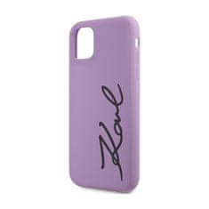 Karl Lagerfeld Karl Lagerfeld Silicone Signature - Kryt Na Iphone 11 (Fialový)