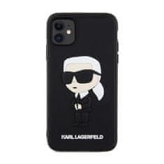 Karl Lagerfeld Karl Lagerfeld 3D Rubber Nft Ikonik - Kryt Na Iphone 11 (Černý)