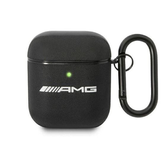 AMG Amg Leather Big Logo - Airpods Pouzdro (Černé)