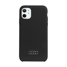 Audi Audi Silicone Case - Kryt Na Iphone 12 / Iphone 12 Pro (Černý)