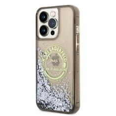 Karl Lagerfeld Pouzdro Karl Lagerfeld Liquid Glitter Rsg Logo Case - Iphone 14 Pro Max Case