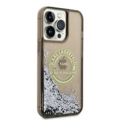 Karl Lagerfeld Pouzdro Karl Lagerfeld Liquid Glitter Rsg Logo Case - Iphone 14 Pro Max Case