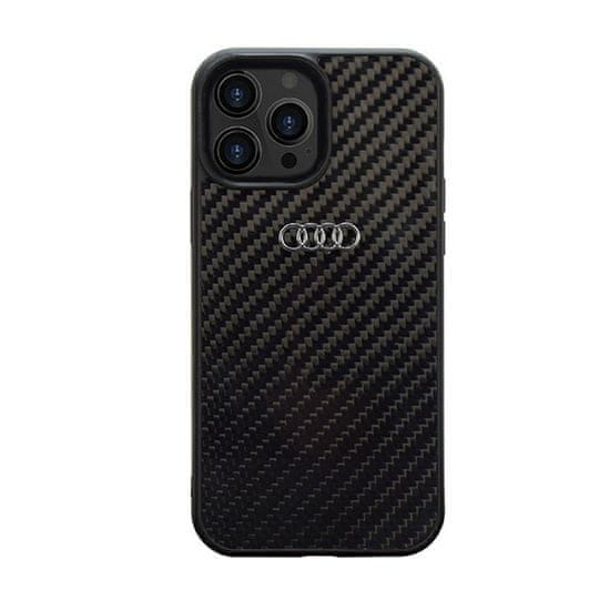 Audi Audi Carbon Fiber - Kryt Na Iphone 13 Pro Max (Černý)