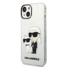 Karl Lagerfeld Karl Lagerfeld Iml Glitter Nft Karl & Choupette - Kryt Na Iphone 14 Plus (Přes