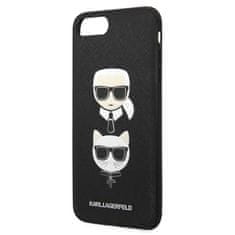 Karl Lagerfeld Karl Lagerfeld Saffiano Karl & Choupette Heads - Kryt Na Iphone 8 Plus / 7 Plu