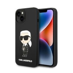 Karl Lagerfeld Karl Lagerfeld Silicone Nft Ikonik - Kryt Na Iphone 14 (Černý)