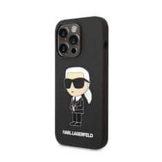 Karl Lagerfeld Karl Lagerfeld Silicone Nft Ikonik - Kryt Na Iphone 14 Pro (Černý)