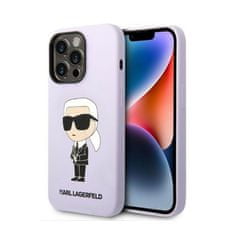 Karl Lagerfeld Karl Lagerfeld Silicone Nft Ikonik - Kryt Na Iphone 14 Pro Max (Fialový)