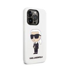 Karl Lagerfeld Karl Lagerfeld Silicone Nft Ikonik - Kryt Na Iphone 14 Pro Max (Bílý)