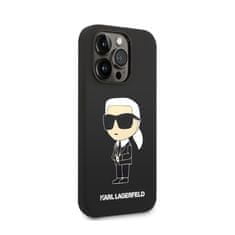 Karl Lagerfeld Karl Lagerfeld Silicone Nft Ikonik - Kryt Na Iphone 14 Pro (Černý)