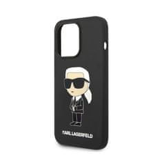 Karl Lagerfeld Karl Lagerfeld Silicone Nft Ikonik - Kryt Na Iphone 14 Pro (Černý)