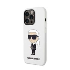 Karl Lagerfeld Karl Lagerfeld Silicone Nft Ikonik - Kryt Na Iphone 14 Pro Max (Bílý)