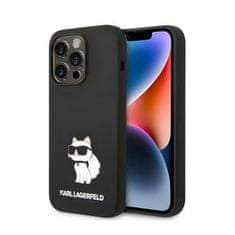 Karl Lagerfeld Karl Lagerfeld Silicone Nft Choupette - Kryt Na Iphone 14 Pro (Černý)