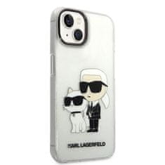 Karl Lagerfeld Karl Lagerfeld Iml Glitter Nft Karl & Choupette - Kryt Na Iphone 14 Plus (Přes