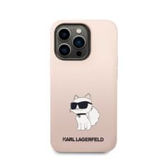 Karl Lagerfeld Karl Lagerfeld Silicone Nft Choupette - Kryt Na Iphone 14 Pro Max (Růžová)